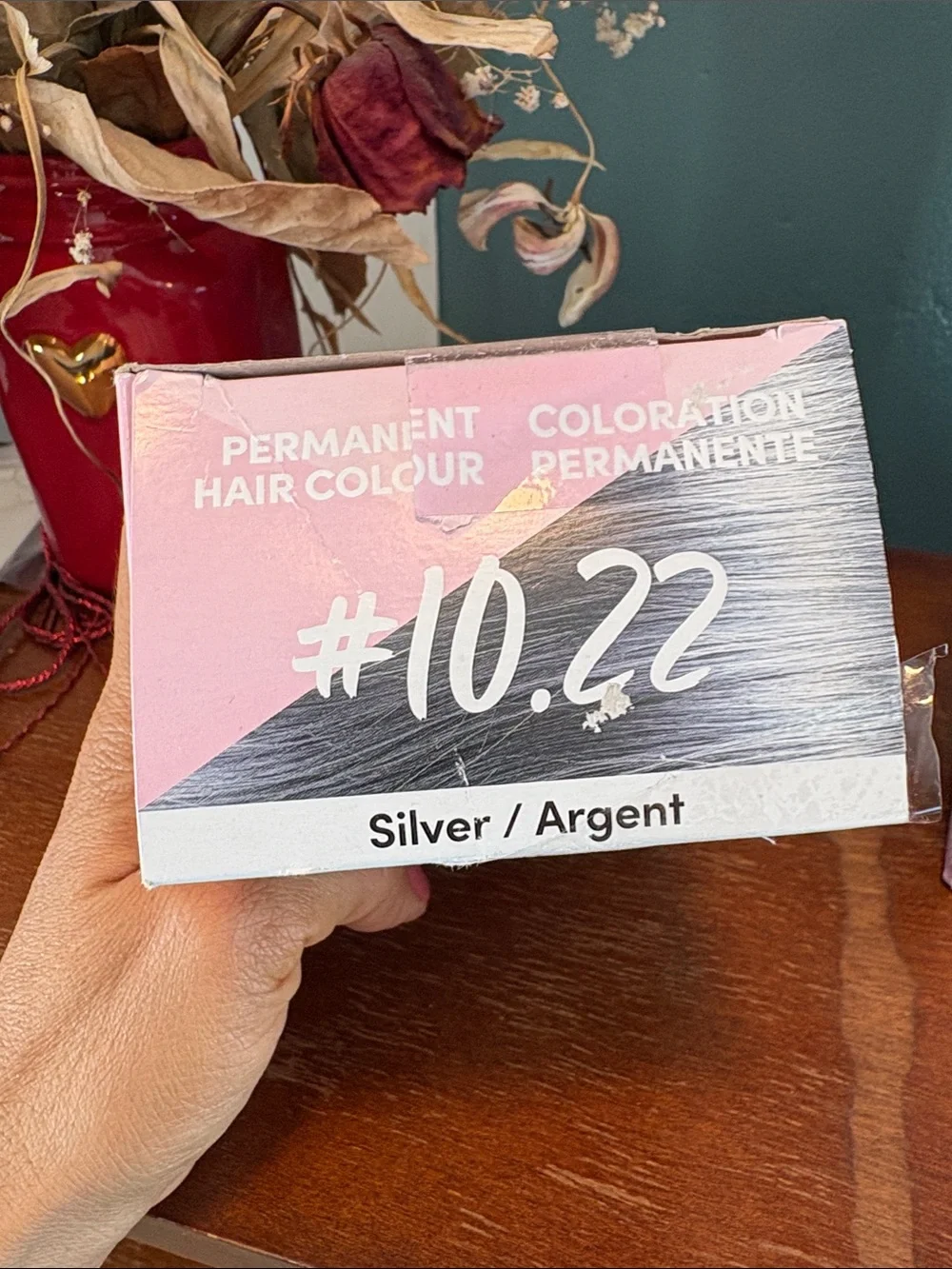 Ola Mundo Permanent Hair Colour #10.22 Silver (Pink Box)